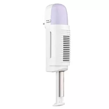 Мощный бытовой очиститель воздуха, компактный настенный очиститель запахов с постоянным ночником EU Plug белый