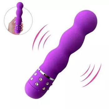Мощный фаллоимитатор Вибратор Вибрационный массаж Женская мастурбация Секс-игрушка для взрослых