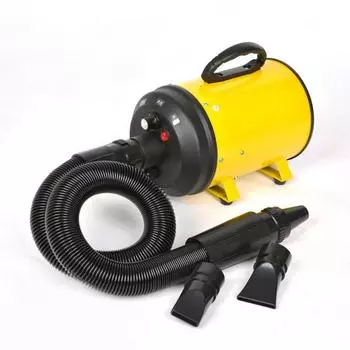 Мощный фен для крупных собак, идеально подходит для шетлендских и золотистых ретриверов, а также для сушки во время купания. 1902 розовый