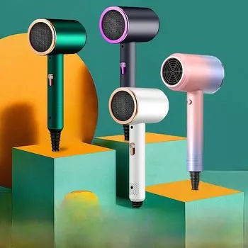 Мощный фен с регулируемой температурой и защитой от синего света для салонов