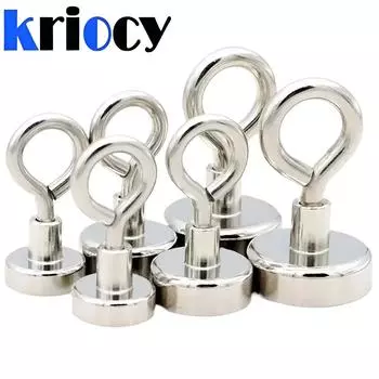 Мощный магнит Сильный магнитный крючок Неодимовые магниты для холодильника Практичный несущий крючок Бытовое использование Кухонный бар