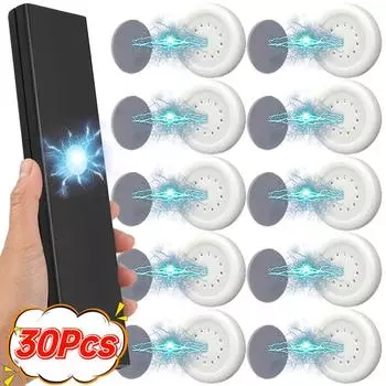 Мощный магнитный крючок для домашнего офиса, настенный пульт дистанционного управления, магнитный держатель для ключей, вешалка для одежды с защитой от потери, крючок для организации 2PCS(1set)