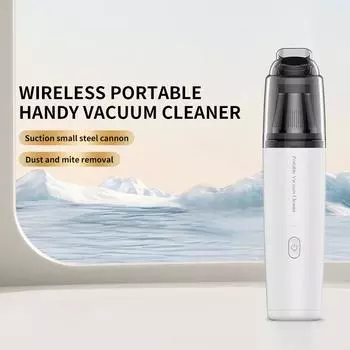 Мощный мини-перезаряжаемый ручной пылесос для помещений и автомобиля