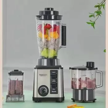 Мощный многофункциональный блендер с двумя чашами для домашнего использования Domestic (Round Plug)