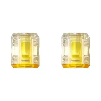 Мощный намагничиватель для сверла Магнитное кольцо для отвертки Намагничивание бит (желтый)