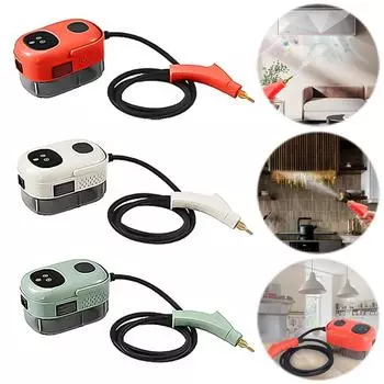 Мощный пароочиститель мощностью 2500 Вт, высокотемпературный, высокого давления, 110 В/220 В, ручной пароочиститель для кондиционера, кухонной вытяжки 220V красный