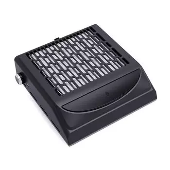 Мощный пылесос для дизайна ногтей с регулировкой скорости 100 Вт и многоразовым выдвижным фильтром Блок питания с выходом USB чёрный