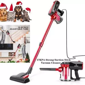 Мощный пылесос с присоской, легкий проводной пылесос для пылесосов для домашних животных с твердым полом US Plug белый