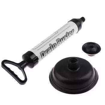 Мощный сливной плунжер для разблокировки унитаза, инструмент для удаления присоски для сантехнической раковины ONE SIZE