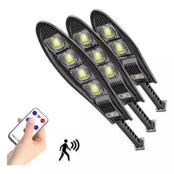 Мощный солнечный светодиодный светильник для улицы, пульт дистанционного управления, солнечная лампа, датчик движения, солнечный свет, прожекторы, IP65, двор, сад, настенные уличные фонари 42leds