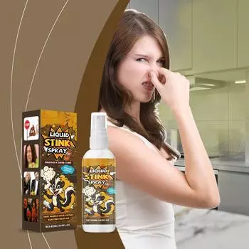 Мощный спрей, Забавный и необычный спрей, Спрей для розыгрышей, Спрей скунса, 50 мл One Size
