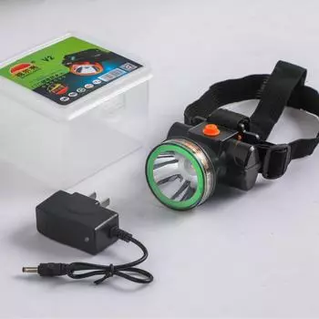 Мощный светодиодный налобный фонарь: Многофункциональный, перезаряжаемый для кемпинга и рыбалки SL-Q3, 30W, direct charging белый