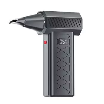 Мощный турбовентилятор 400000 об/мин, воздуходувка, турбовентилятор со светодиодным дисплеем и подсветкой, очиститель пыли, 6 скоростей, бесщеточный турбо-воздуходув