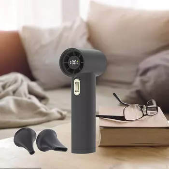 Мощный турбовентилятор Регулируемый турбомини-вентилятор Цифровой дисплей Портативный беспроводной