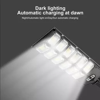 Мощный уличный солнечный фонарь, водонепроницаемый уличный фонарь, супер яркий, высокий люмен, энергоэффективный светодиодный светильник с дистанционным управлением, солнечный садовый светильник A