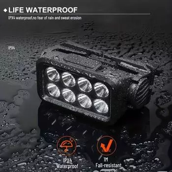 Мощный умный ИК-датчик движения налобный фонарь USB перезаряжаемый прожектор налобный фонарь водонепроницаемый налобный фонарь для ночного бега на велосипеде Built-in battery