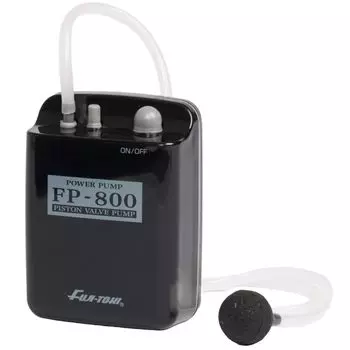 Мощный воздушный насос с кварцевым камнем Fuji-Toki FP-800 Высокая производительность чёрный