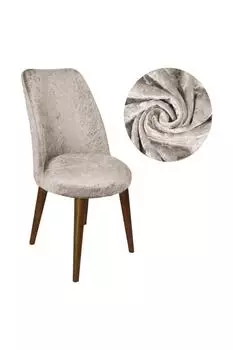 Mosimoso домашний бархатный чехол на стул в стиле ретро, овальный чехол на стул, защитный чехол для стула, одинарный, 35X45 см