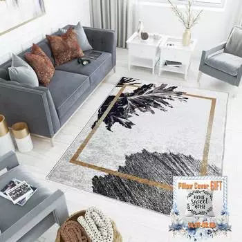 Mosimoso H434 Ковер с принтом на точечной подошве