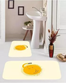Mosimoso Home BM014 Коврик для ванной с цифровой печатью и точечной подошвой