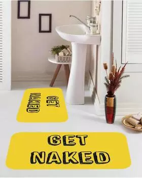 Mosimoso Home BM039 Digital Printed Dot Sole Bath Mat
