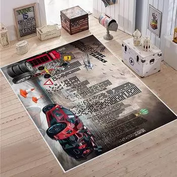 Mosimoso Home C006 Digital Print Dot Sole Children s Room Carpet Play Mat