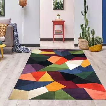 Mosimoso Home H0055 Ковер с цифровой печатью на подошве в горошек