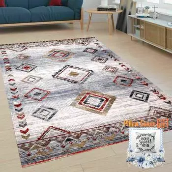 Mosimoso Home H0063 Ковер с принтом на подошве в горошек