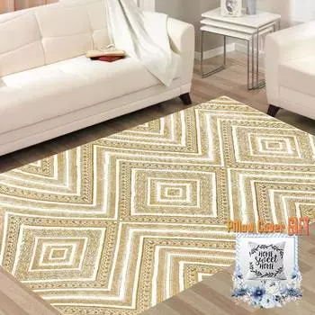 Mosimoso Home H0068 Ковер с принтом на подошве в горошек