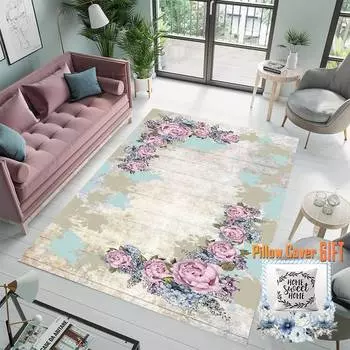 Mosimoso Home H0077 Ковер с принтом на подошве в горошек