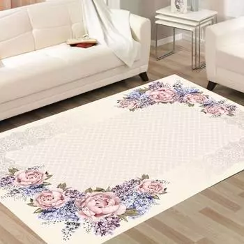 Mosimoso Home H0079 Ковер с принтом на подошве в горошек