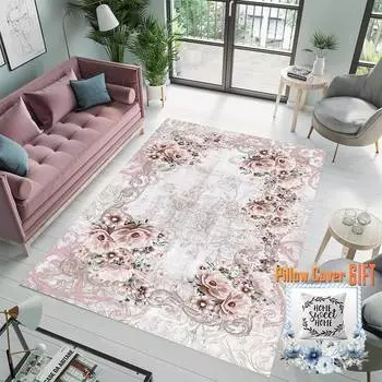 Mosimoso Home H0080 Ковер с принтом на подошве в горошек