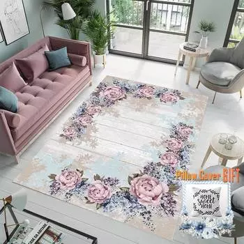 Mosimoso Home H0081 Ковер с принтом на подошве в горошек