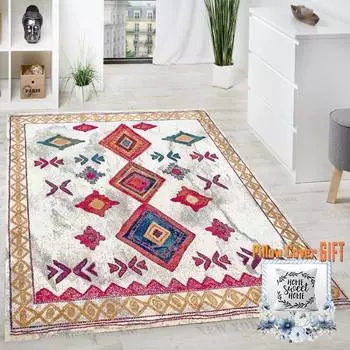 Mosimoso Home H0106 Ковер с принтом на подошве в горошек