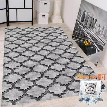 Mosimoso Home H0123 Ковер с принтом на подошве в горошек