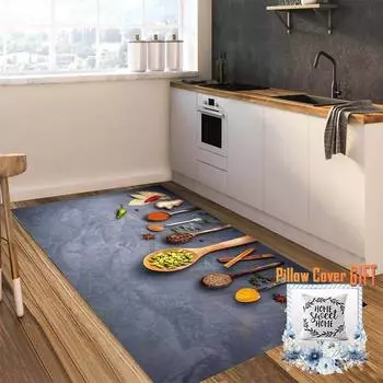 Mosimoso Home H0130 Ковер с принтом на подошве в горошек