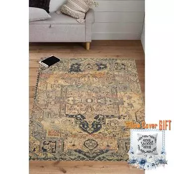 Mosimoso Home H0247 Ковер с принтом на подошве в горошек