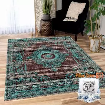 Mosimoso Home H0374 Ковер с принтом на подошве в горошек