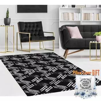 Mosimoso Home H0386 Ковер с принтом на подошве в горошек