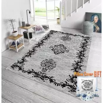 Mosimoso Home H0406 Ковер с принтом на подошве в горошек