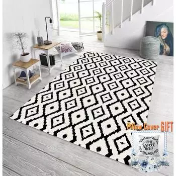 Mosimoso Home H0407 Ковер с принтом на подошве в горошек