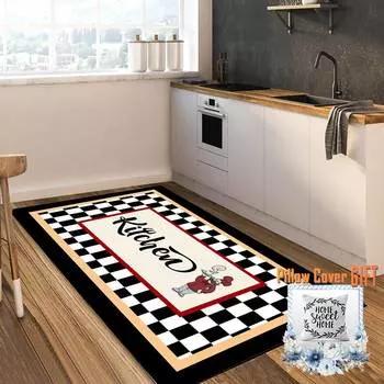 Mosimoso Home H0416 Ковер с принтом на подошве в горошек