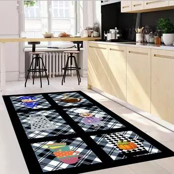 Mosimoso Home H0417 Ковер с принтом на подошве в горошек