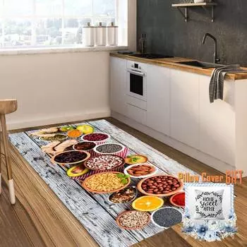 Mosimoso Home H1019 Ковер с точечной подошвой и цифровой печатью