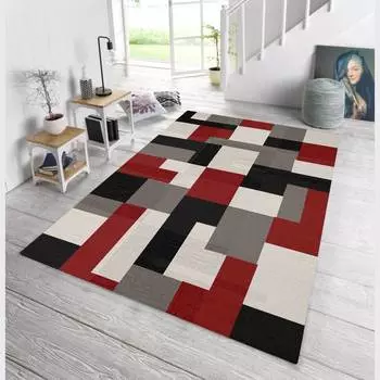 Mosimoso Home H1046 Ковер с точечной подошвой и цифровой печатью