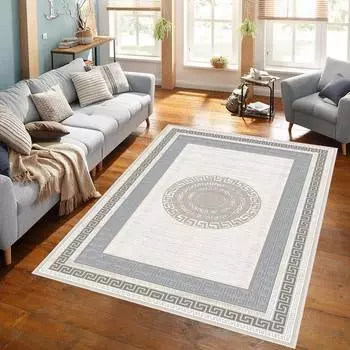 Mosimoso Home H333Digital Printed Dot Sole Carpet