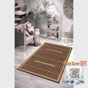 Mosimoso Home H555 Ковер с точечной подошвой и цифровой печатью