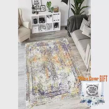 Mosimoso Home H556 Ковер с точечной подошвой и цифровой печатью