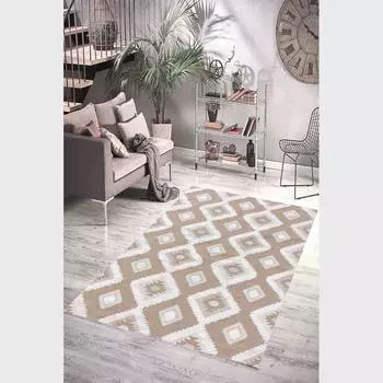 Mosimoso Home H572 Ковер с точечной подошвой и цифровой печатью