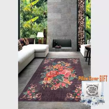 Mosimoso Home H593 Ковер с точечной подошвой и цифровой печатью